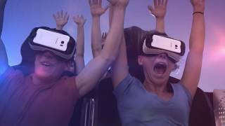 The New Revolution Galactic Attack VR Coaster coming to Six Flags Magic Mountain