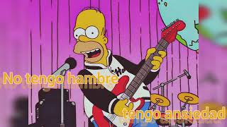 [No Tengo Hambre Tengo Ansiedad] [Cover Ia] [Homero Simpson IA]