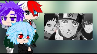 °•📱🧊👁💙Bnha reagindo ao rap Sem Família- Gaara - Naruto - Sasuke (VMZ)『AS』💙👁🧊📱°•