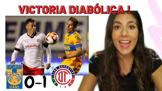 TIGRES VS TOLUCA| 0-1 | JORNADA 9 | LIGA MX