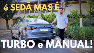 Volkswagen Virtus TSI - O Sedã turbo manual mais espaçoso e mais rápido do país!!!!