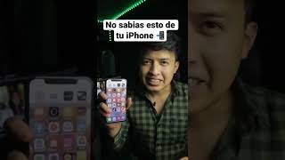 No sabias esto de tu iPhone 🫣Pt2