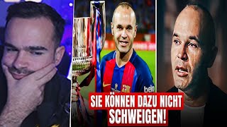 Erné REAGIERT auf ANDRES INIESTA - "DAS IST NICHT NORMAL"😱 WARUM SCHWEIGEN ALLE?🤔