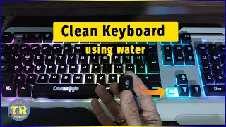 How to CLEAN Your Mechanical Keyboard Safely  #Shorts