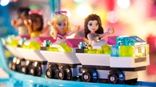 Roller Coaster, Ferris Wheel, Drop Tower - LEGO Friends Amusement Park set