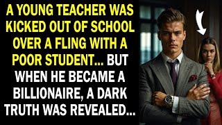 A young teacher was kicked out of school over a fling with a poor student… But when he became