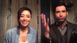 Tom Ellis and Aimee Garcia FB Live (30/10/2017)