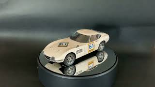 Hasegawa 1:24, Toyota 2000GT, 1967 Suzuka 500Km Race Winner (Completed)