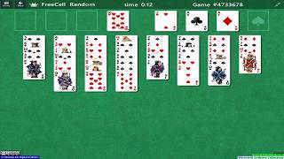 Microsoft Solitaire Collection - FreeCell Random - 2019-12-21/19:38:48