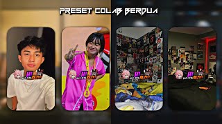 PRESET AM & TEMPLATE CC🎟️ COLLAB BERDUA😎🤘 - 🎧DJ AKU LAGI BETE BEB🎶 || TREND TIKTOK ✨🐧