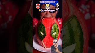 MUKBANG DEADPOOL DAN X-MAN ⁉️ #mukbang #food #funny #eating #satisfying #dubbing