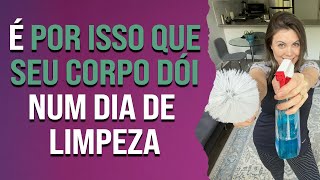 É por isso que seu corpo dói num dia de limpeza | Pilates em Casa