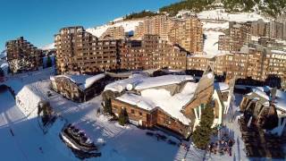 Avoriaz ski resort - Drone footage from Winter 2016 season