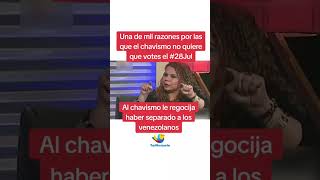 #shorts ¡Por esto el chavismo no quiere que votes!