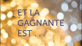 🏆Dévoilement du gagnant pour le Concours des 1 an de ma chaîne!🎉🎉🎉