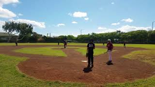 Miquela's 3 Run Home Run and Hits