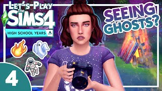 Looking For Trouble, Detention, and Ghosts🔎 Let's Play High School Years in #TheSims4 EP #4