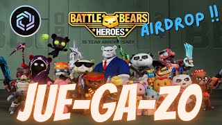 BATTLE BEAR HEROES - Airdrop - Tutorial - Gameplay - Immutable X (IMX)