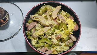 Ginisang Ampalaya with Egg, Ala Isagani Avelino vlog