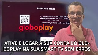 Como Logar e Ativar a Conta do Globoplay na Sua Smart TV