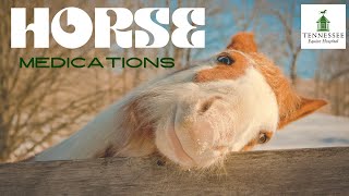 Dr. Monty McInturff discusses Equine Medications Your Horse Might Need