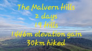 Malvern Hills - 19 hill hike