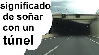 significado de soñar con túnel / canal rayo solar