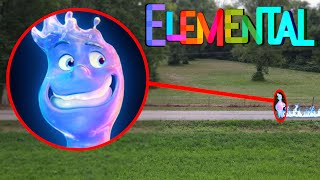 Drone Catches WADE From ELEMENTAL MOVIE IN REAL LIFE!