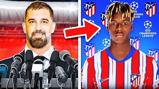 ARDA TURAN ATLETICO MADRID'IN BAŞINA GEÇİYOR! | FC 25 ATLETICO MADRID REBUILD!