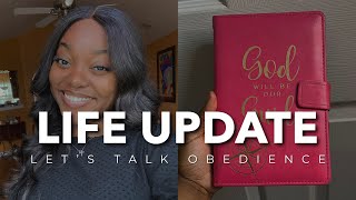 LIFE UPDATE: LET’S TALK OBEDIENCE | Dominique Imani