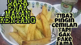 CARA ENAK MAKAN KENTANG potato wedges