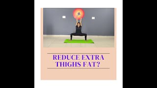 Kali Asana | goddess Pose | reduce extra thighs fat | Preparation for side split  #YOGA Fit