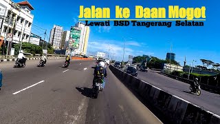 PERJALANAN Dari TANGGERANG ke Jln Daan Mogot Lewat Poris Tanah Tinggi