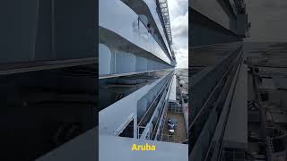 beautiful Aruba city from 7th floor.#shortsvideo #viral #youtubeshorts #youtube #aruba