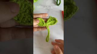 Crochet Leaf Sprout NCT in 1 minutes🌱🌱