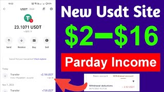 New Usdt Income Site EtsyMall | Online income site 2023 | daily $2 free income | best trusted dollar