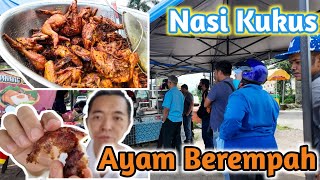 400packs just in 3hours Famous Ipoh Nasi Kukus Ayam Berempah Malaysia Street Food