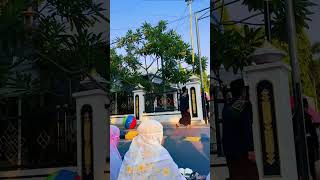 suasana sholat idul adha di masjid kota madiun