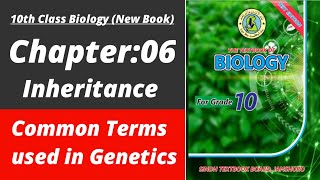 Common terms used in Genetics | Biology class 10 chapter 6| Class 10 new biology book