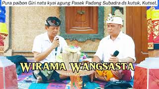 Wirama Wangsata Pt Kardana & Wayan senga @Creatorbagus