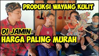 Grebek pengrajin wayang saringit  pak  peno blitar