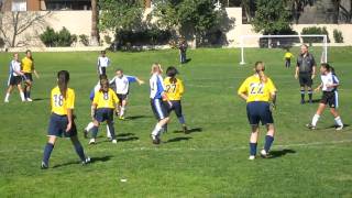 Natalie scores first goal against Eclipse in State Cup