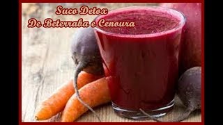 2 SUCO DETOX DE BETERRABA E CENOURA