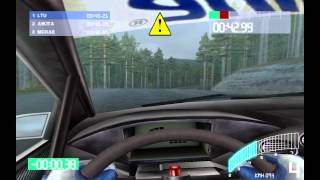 Colin McRae Rally 2 Gameplay [Finland - Stage 5 of 8]