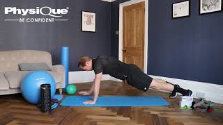 Physique Golf Exercises | Improving Core & Shoulder Strength with the Dynamic Plank