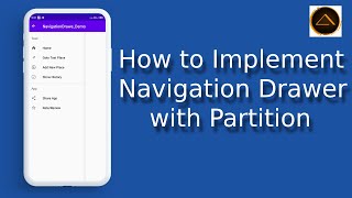 How to implement Navigation Drawer in android studio | Custom Navigation Drawer