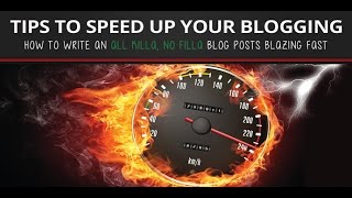 How to Blog When You Don't Have a lot of Time