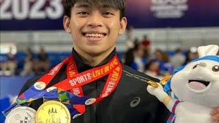 Carlos Yulo🇵🇭🥇🥈 Awarding Ceremony Rings/P. Bar Sea Games Cambodia 2023