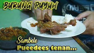 NYOBAIN BURUNG PUYUH GORENG PAKE SAMBEL MENYAYAT LIDAH || DEPAN SAMSAT CINERE