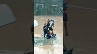 Perahu atau Tambangan Tenggelam di Surabaya #beritaterkini #viral #suarasurabaya